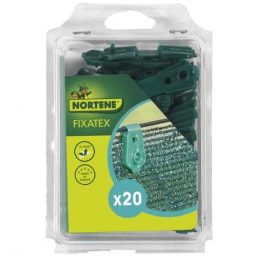Rögzítő kapocs szőtt árnyékoló hálóhoz Fixatex (Nortene)